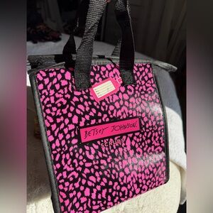 Betsey Johnson cooler lunch tote
